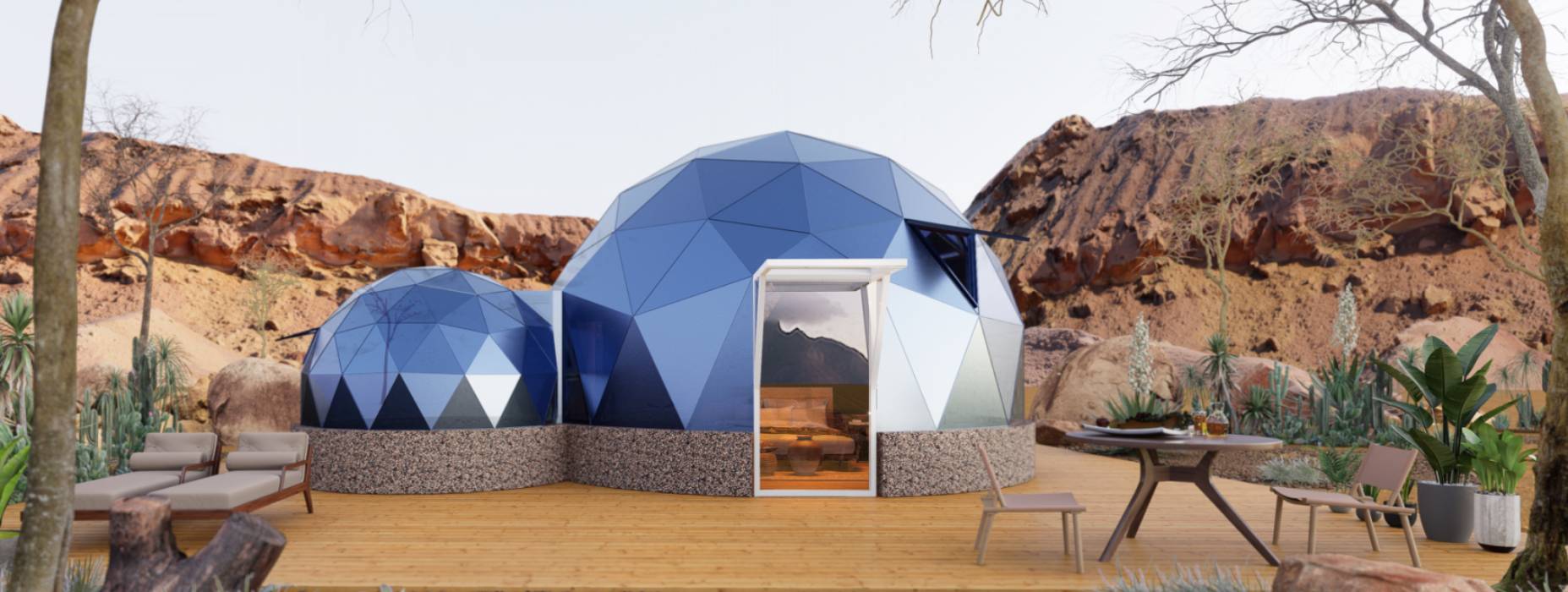 长白球形智能光伏玻璃星空房